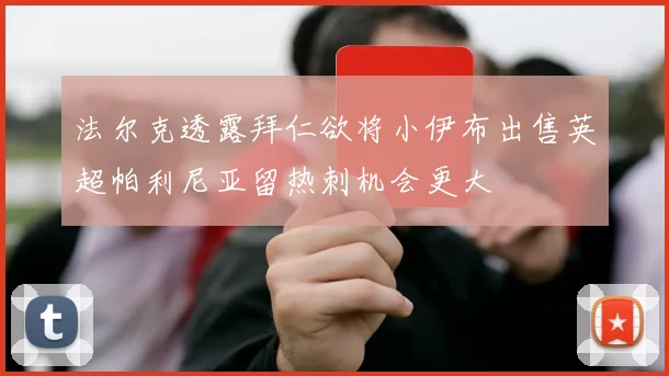 法尔克透露拜仁欲将小伊布出售英超帕利尼亚留热刺机会更大